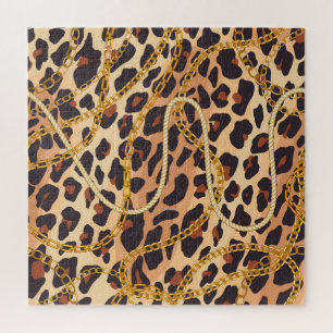 Barocktierdruck, Kettendesign Puzzle