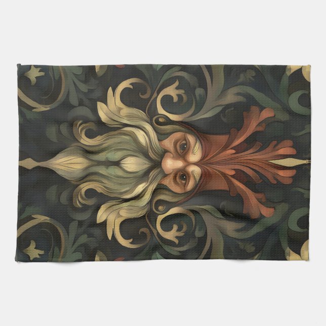 Barockwaldgeist Geschirrtuch (Horizontal)