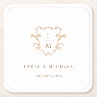 BarockWappen | Begrüßungsempfang für Monogramm