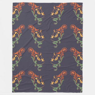 Barockwirl Fleecedecke