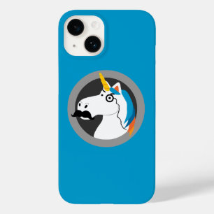 Baron Cornelius Unicorn mit Mustache iPhone Case