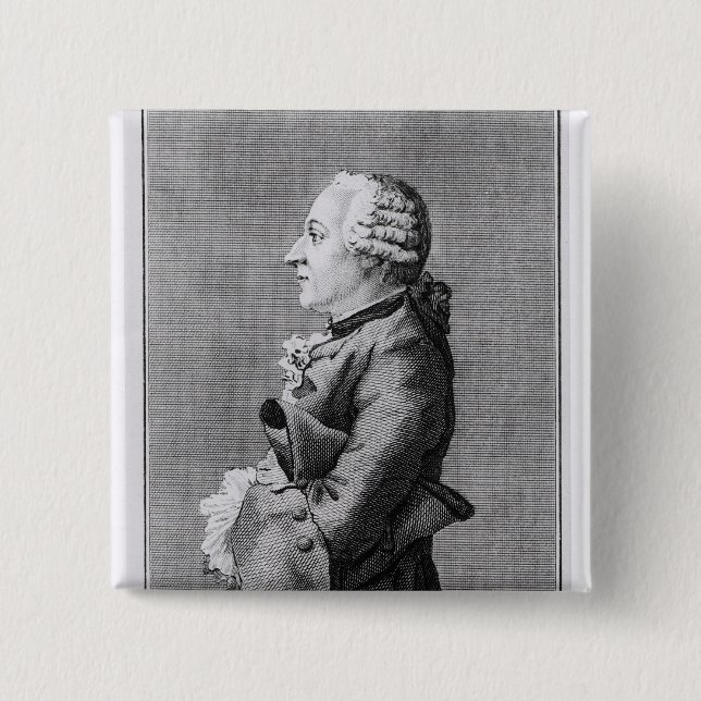 Baron Friedrich Melchior Grimm Button (Vorderseite)