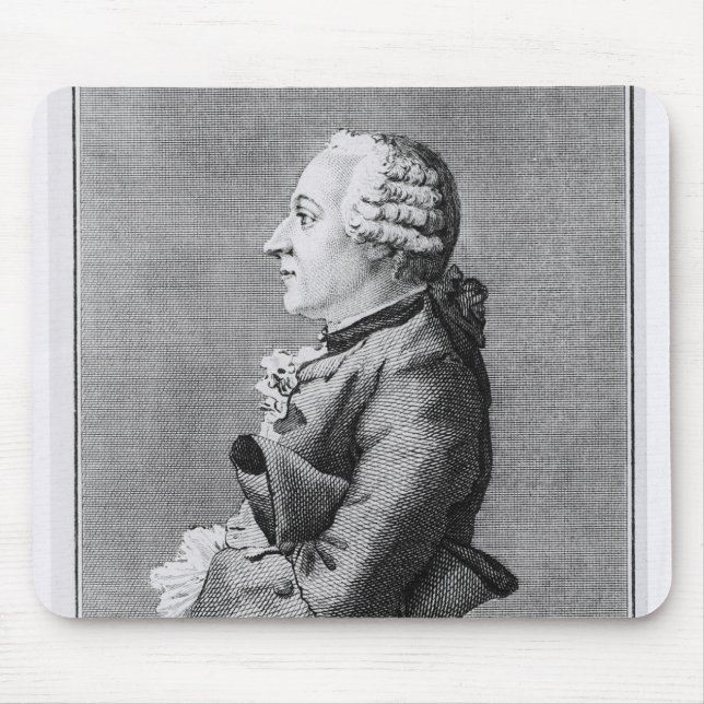 Baron Friedrich Melchior Grimm Mousepad (Vorne)