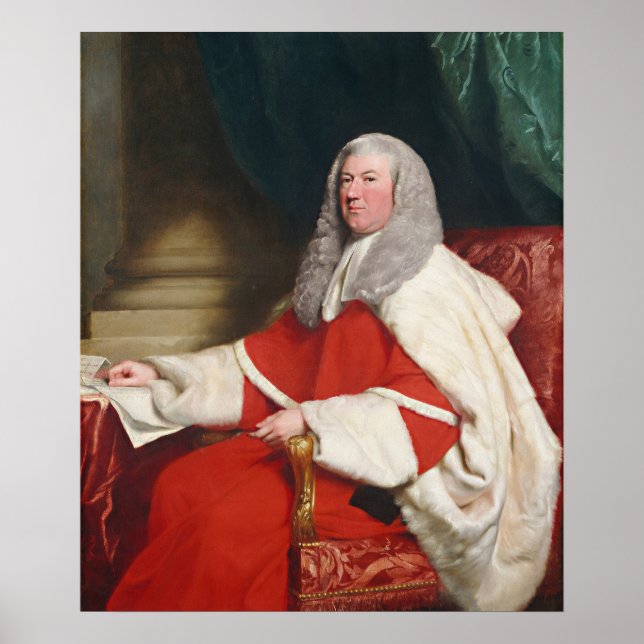 Baron Graham - John S. Copley Fine Art Poster (Vorne)