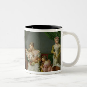 Baron Jean Louis Alibert Zweifarbige Tasse