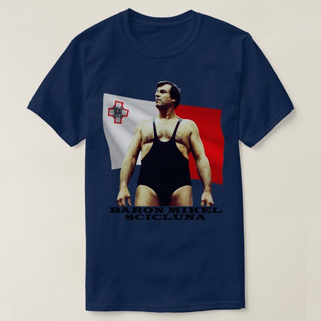 Baron Mikel Scicluna T-Shirt (Design vorne)