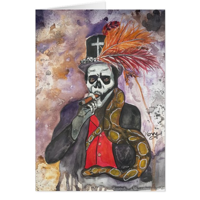 Baron Samedi Card (Vorne)