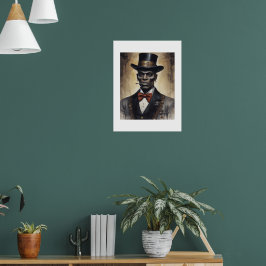 Baron Samedi-Porträt Poster