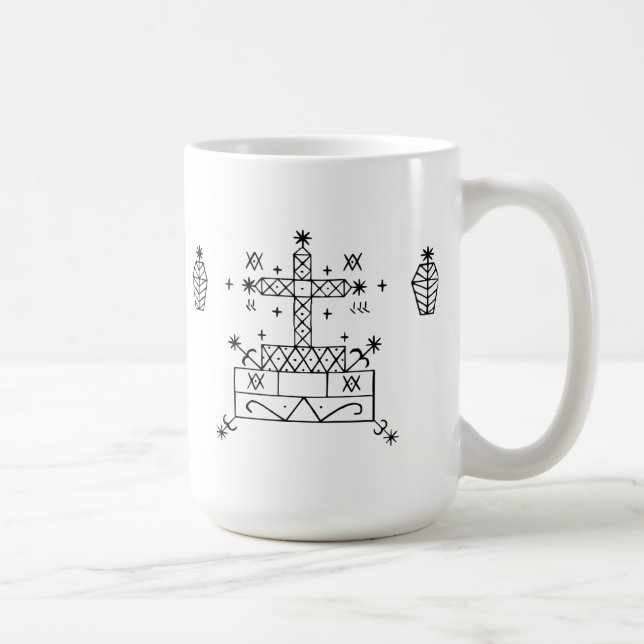 Baron samedi veve kaffeetasse (Rechts)