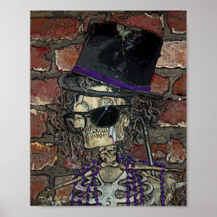 Baron Samedi, Voodoo Spirit of Death Poster
