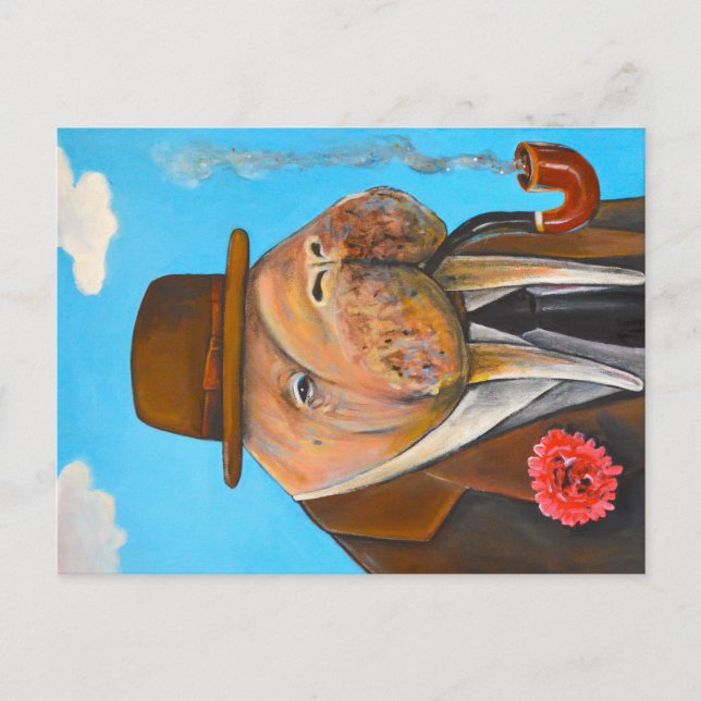 Baron Schnitzel. Postkarte (Vorderseite)