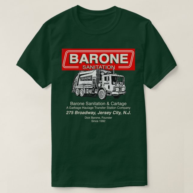 Barone Sanitation Dks T-Shirt (Design vorne)
