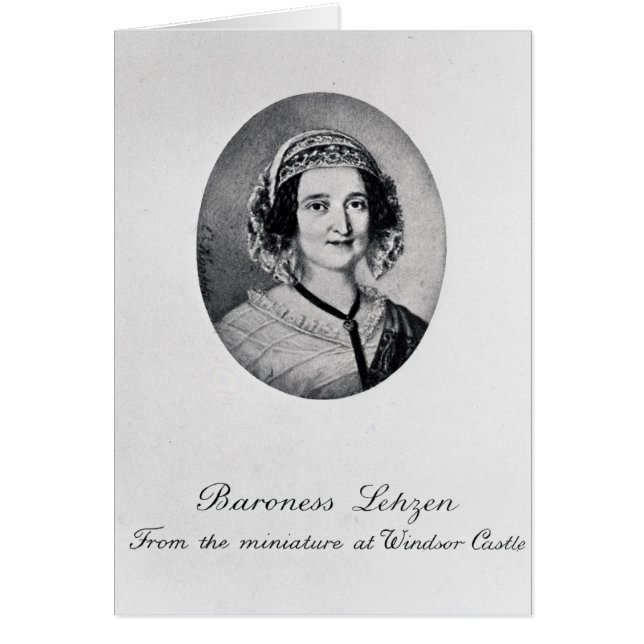 Baroness Louise Lehzen (Vorne)