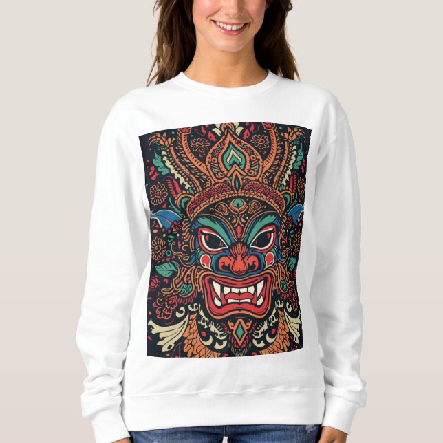 Barong Bali T-Shirt Sweatshirt (Vorderseite)