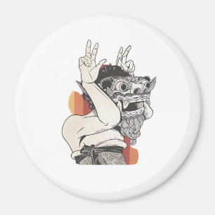 Barong Peekaboo Magnet