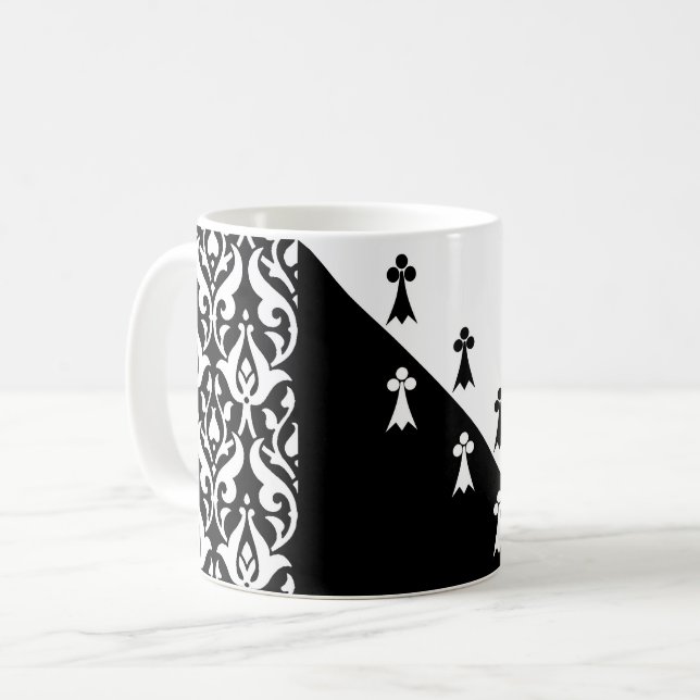 Baronie Loch Salann Populace-Abzeichen Kaffeetasse (Vorderseite Links)