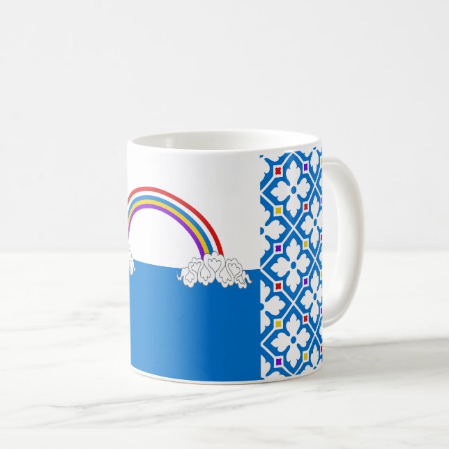 Baronie Sundragon Bevölkerungsabzeichen Kaffeetasse (VorderseiteRechts)