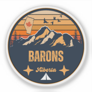 Barons, Alberta Aufkleber