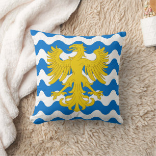 Barony Aarquelle populace Abzeichen Throw Pillow Kissen