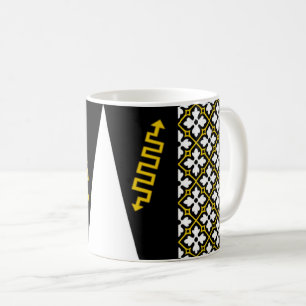 Barony Andelcrag Populace Abzeichen Kaffeemaschine Kaffeetasse