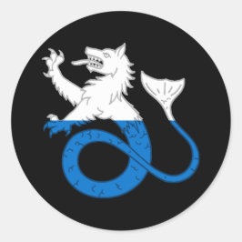 Barony Army of Seagirt Runder Aufkleber