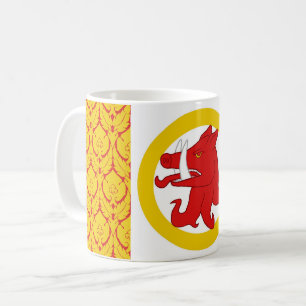 Barony Coeur d'Ennui Populace Abzeichen Kaffee Tas Kaffeetasse