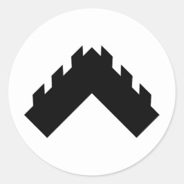 Barony of Aarnimetsä Populace Abzeichen Runder Aufkleber