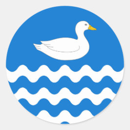 Barony of An Dubhaigeainn Populace Abzeichen Runder Aufkleber