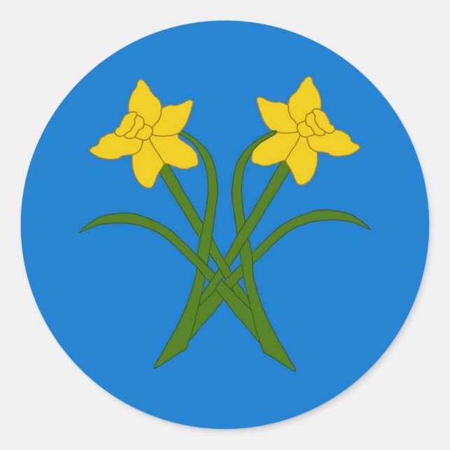 Barony of Blatha an Oir Populace Abzeichen Runder Aufkleber (Vorderseite)