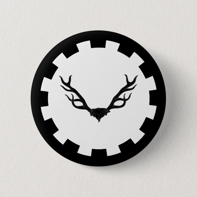 Barony of Buckland Cross Populace Abzeichen Button (Vorderseite)