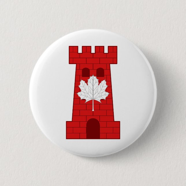 Barony of Castel Rouge Populace Abzeichen Button (Vorderseite)