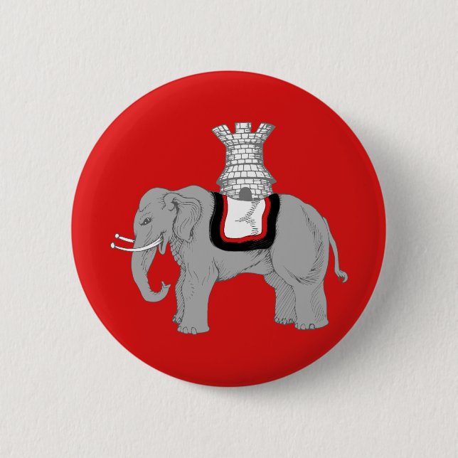 Barony of Cynnabar Populace Abzeichen Button (Vorderseite)