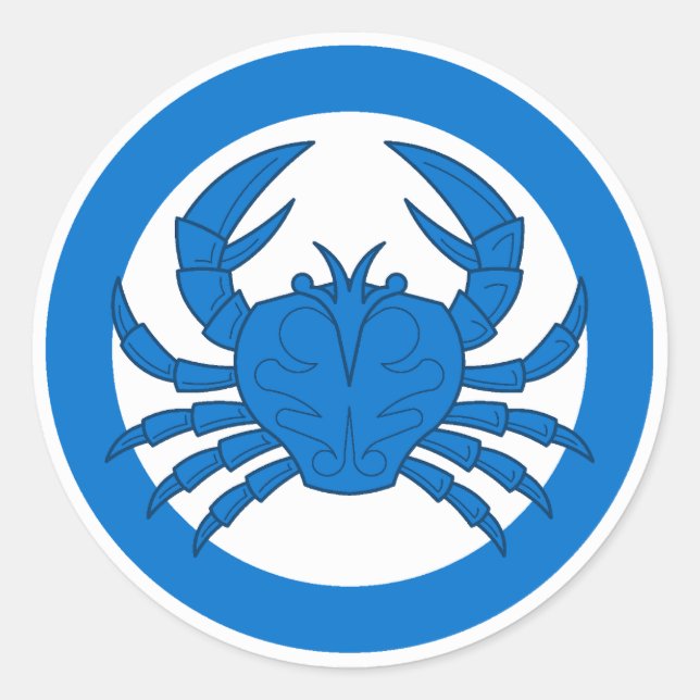 Barony of Lochmere Populace Abzeichen Runder Aufkleber (Vorderseite)