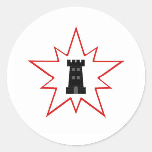 Barony of Northkeep Populace Abzeichen Runder Aufkleber