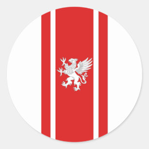 Barony of Politarchopolis Populace Abzeichen Class Runder Aufkleber