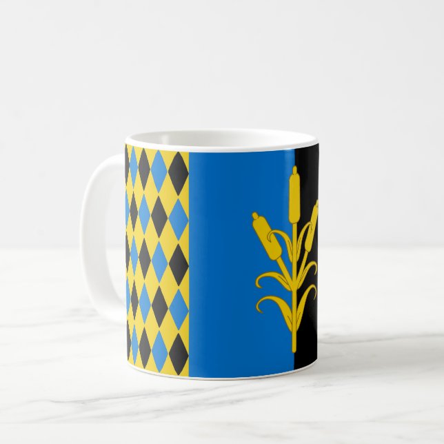 Barony of Saint-Sinns Bog Populace-Abzeichen Kaffeetasse (Vorderseite Links)