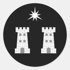 Barony of Stargate Populace Abzeichen Runder Aufkleber