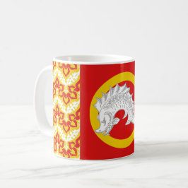 Barony of the Far West Populace Abzeichen Kaffeetasse