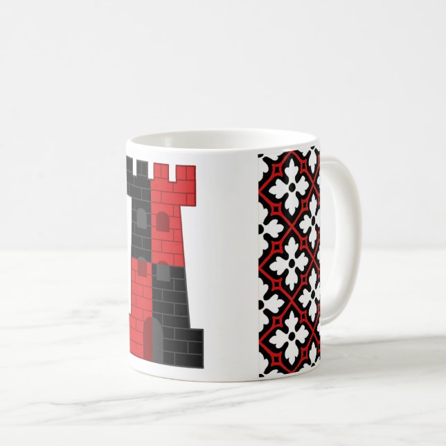 Barony of the Lonely Tower Populace Abzeichen Kaffeetasse (VorderseiteRechts)