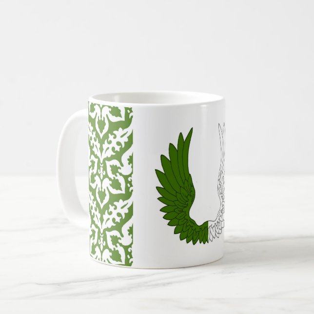 Barony of the Sacred Stone Populace Abzeichen Kaffeetasse (Vorderseite Links)