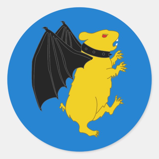 Barony of Wyewood Populace Abzeichen Runder Aufkleber (Vorderseite)