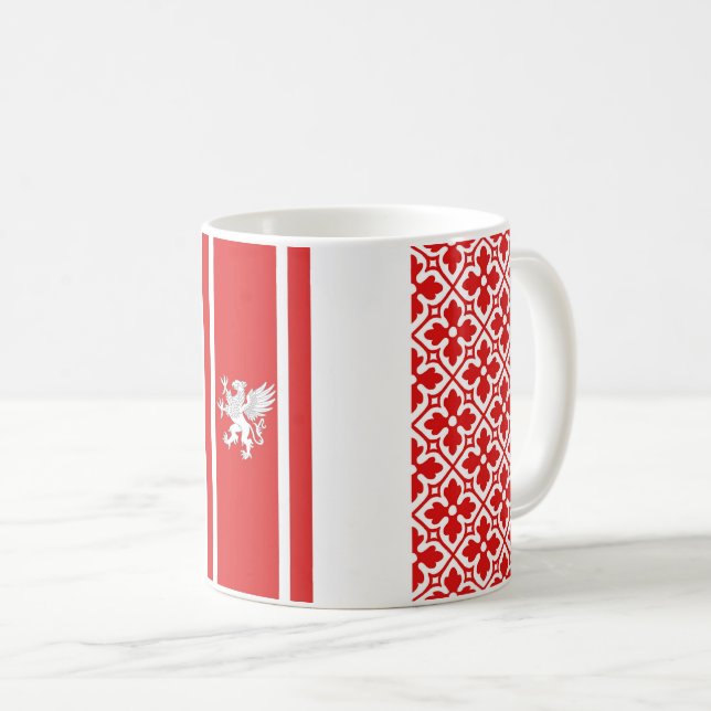 Barony Politarchopolis Populace Abzeichen Coffee M Kaffeetasse (VorderseiteRechts)