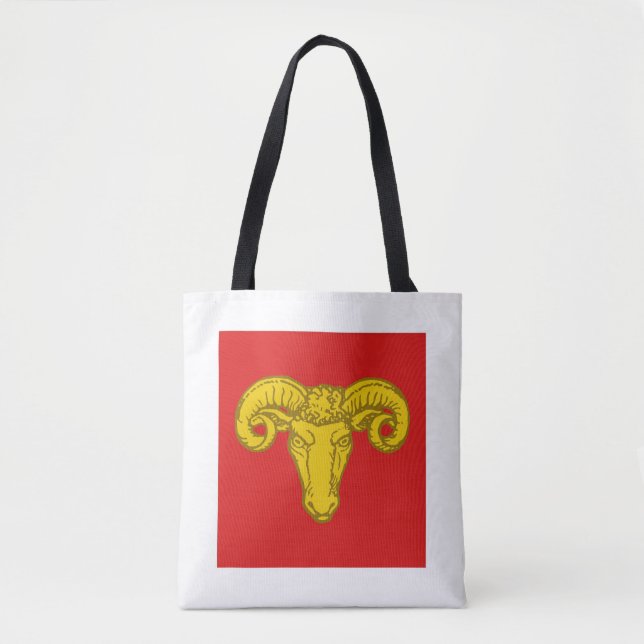 Barony Ramshaven Populace Abzeichen Tote Bag (Vorderseite)