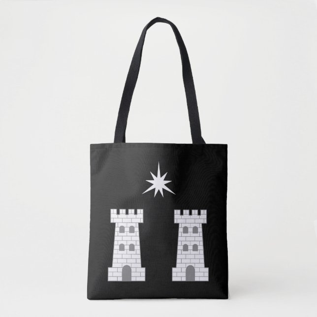 Barony Stargate Populace Abzeichen Tote Bag (Vorderseite)