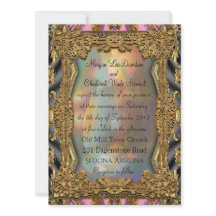 Baroque Barnetcue Formal Einladung zur Hochzeit