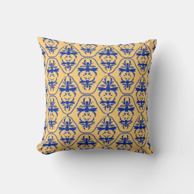 Baroque Damask #6 @ Sonoletre Kissen (Vorderseite)