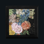 Baroque Floral - Bouquet Erinnerungskiste<br><div class="desc">Barock Floral II von Melissa Wang. Verschiedene,  nahe,  helle Blume im barocken Stil.</div>