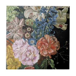 Baroque Floral - Bouquet Fliese