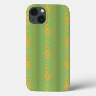 Baroque floral pattern with border V2020 Case-Mate iPhone Hülle
