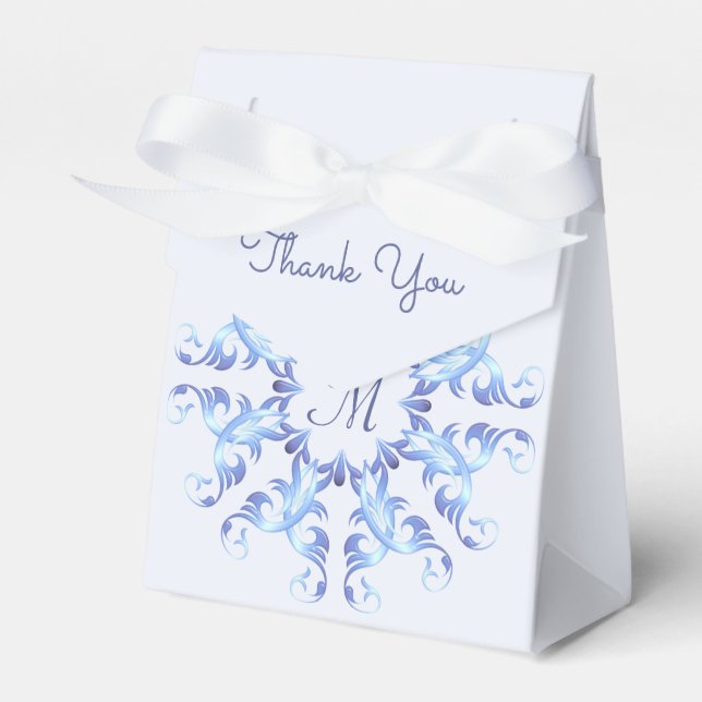 Baroque Gradient Mandala Design Geschenkschachtel (Vorderseite)